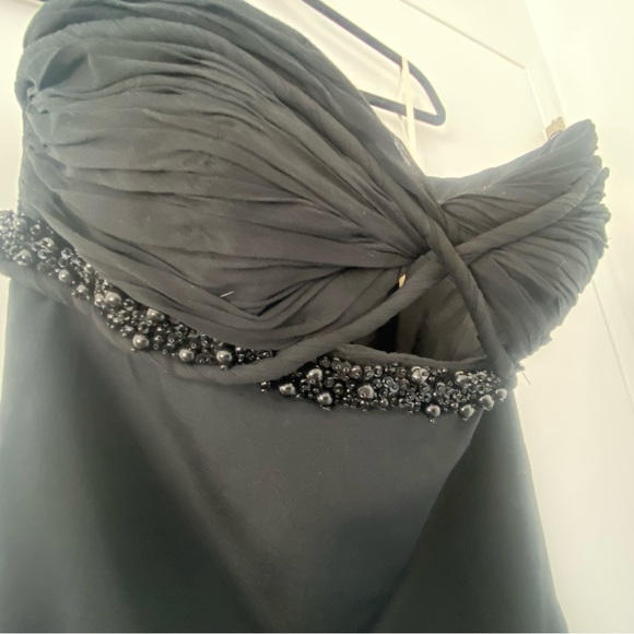 Evening gown, full length. Ideal for black tie, wedding, any formal event. - Picture 3 of 4